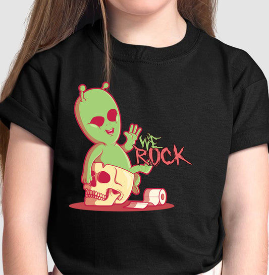 camiseta infantil werock et