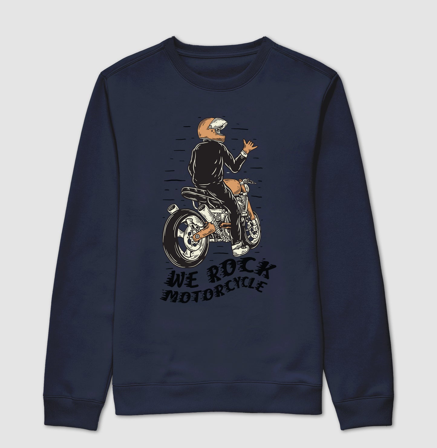 suéter werock motorcycle hang loose