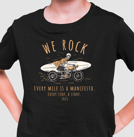 camiseta infantil werock manifesto
