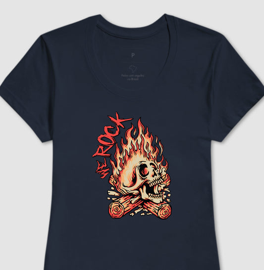 camiseta werock bonfire feminina