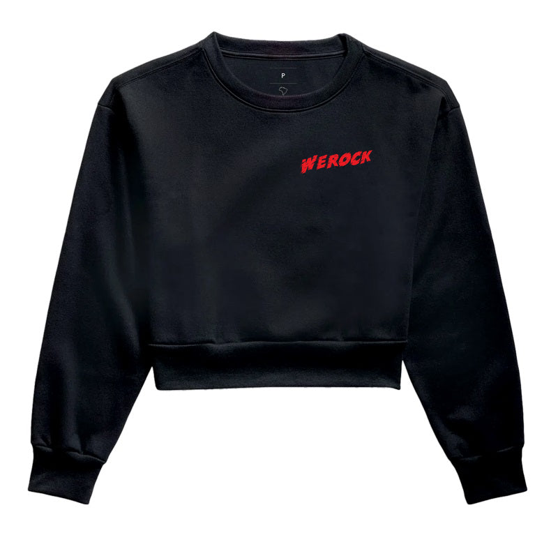 cropped moletom werock logo move
