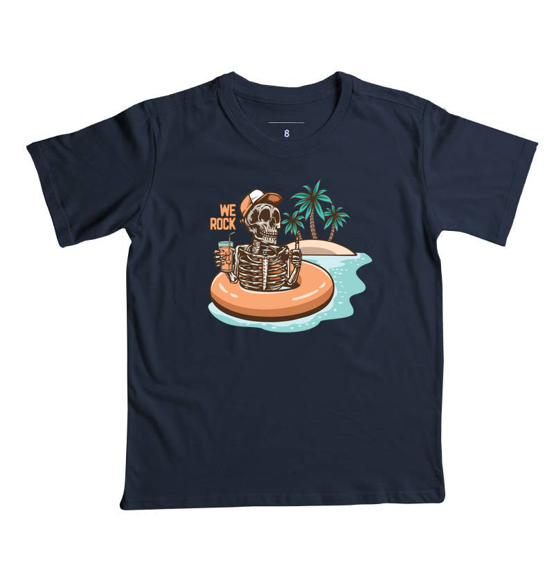 camiseta infantil werock beach