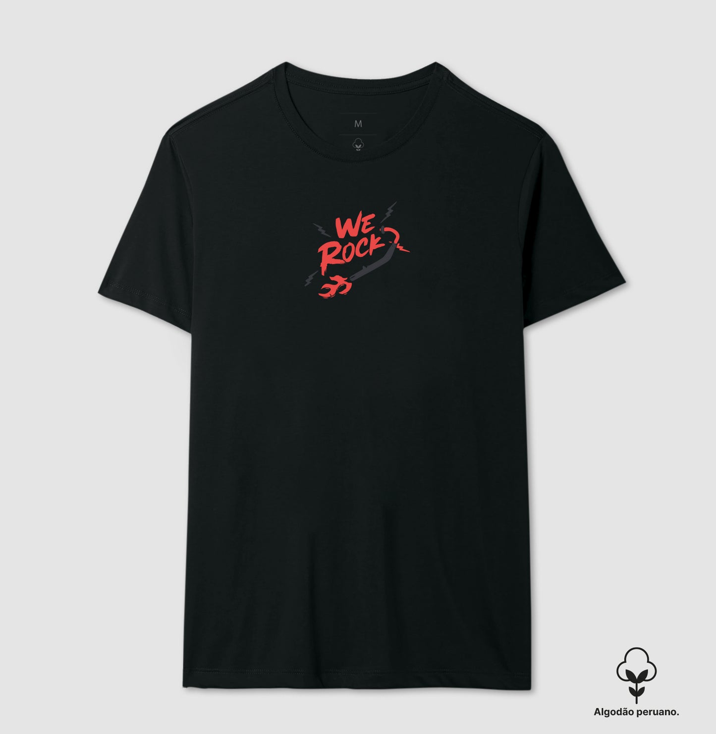 camiseta algodão peruano werock motorcycle exhaust masculina