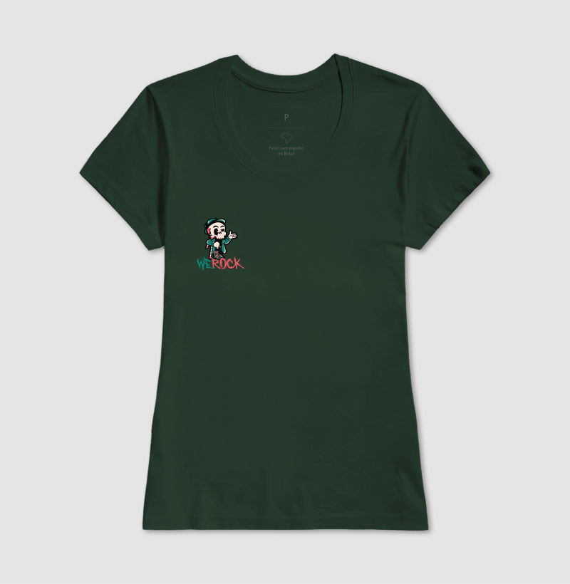 camiseta werock patrickdays feminina