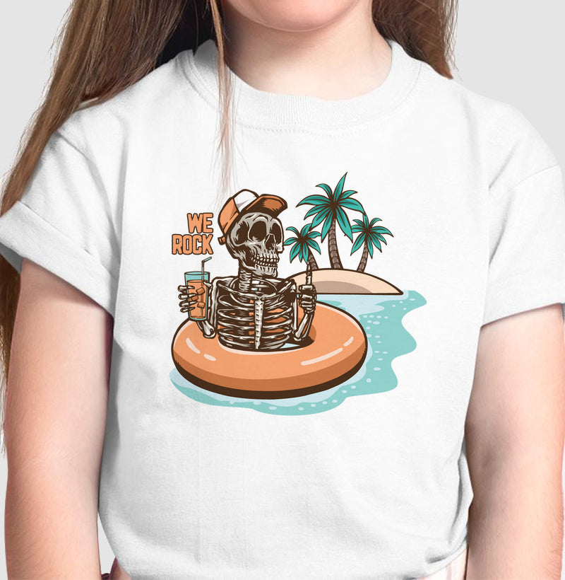camiseta infantil werock beach