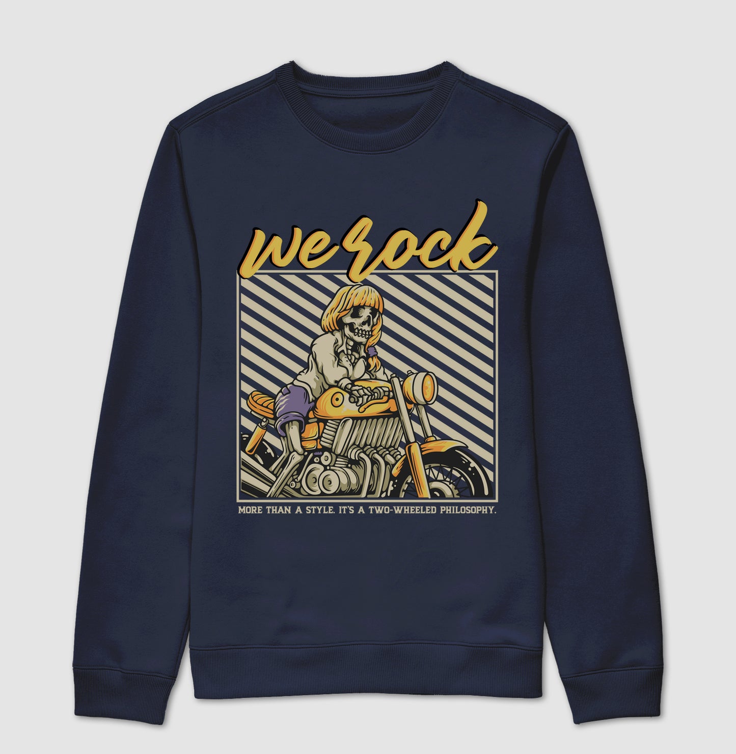 suéter werock girl motorcycle