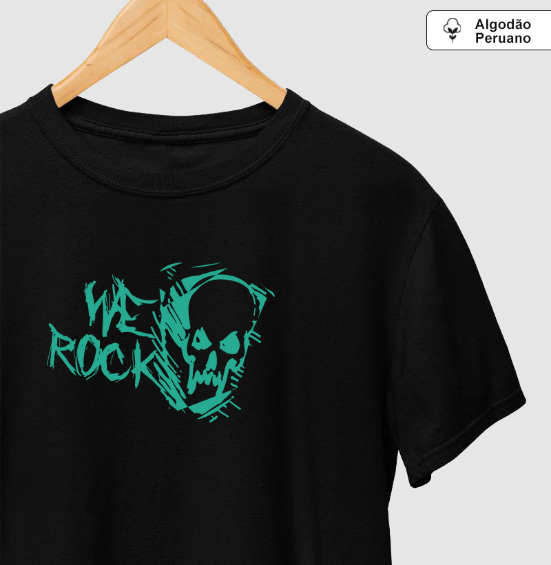 camiseta algodão peruano werock ghost feminina