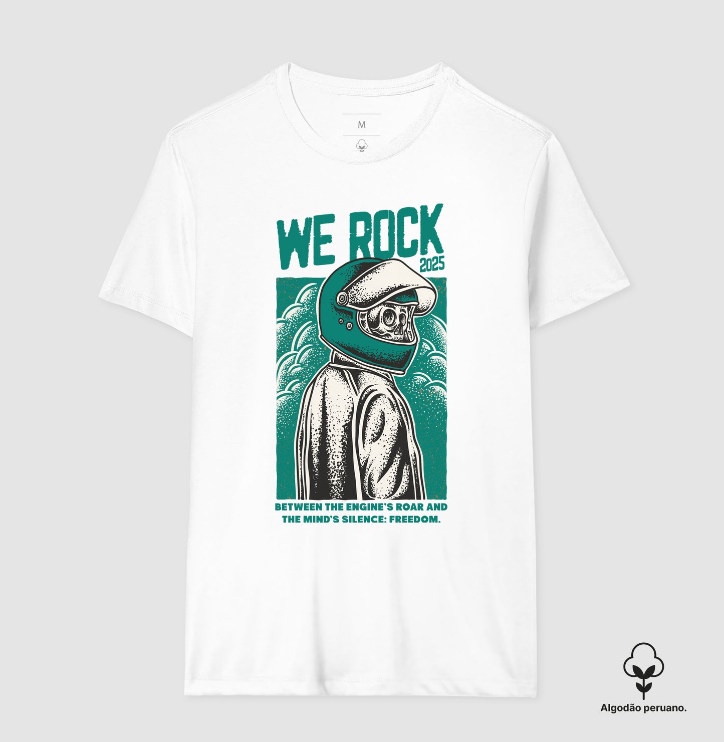 camiseta algodão peruano werock trip masculina