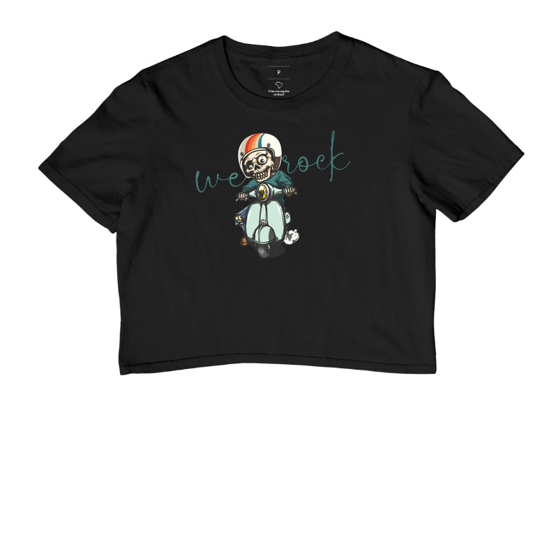 cropped werock vespa skull