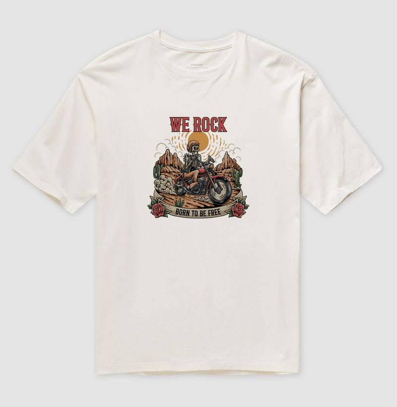 oversized werock born motorcycle