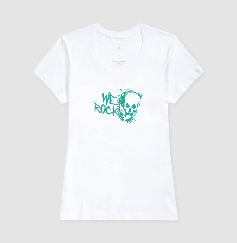 camiseta werock ghost feminina