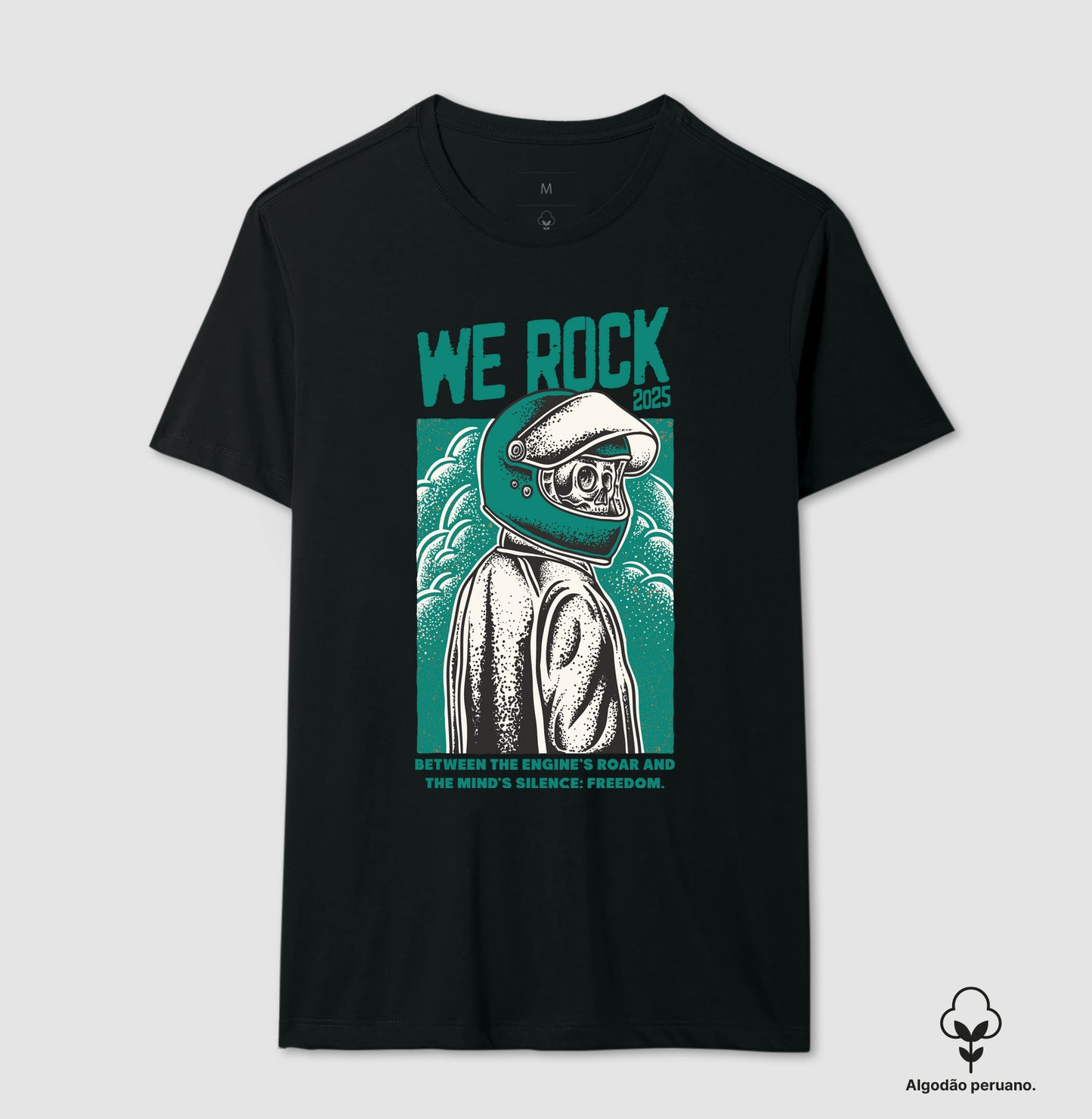 camiseta algodão peruano werock trip masculina