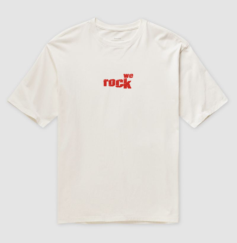 oversized werock logo rock
