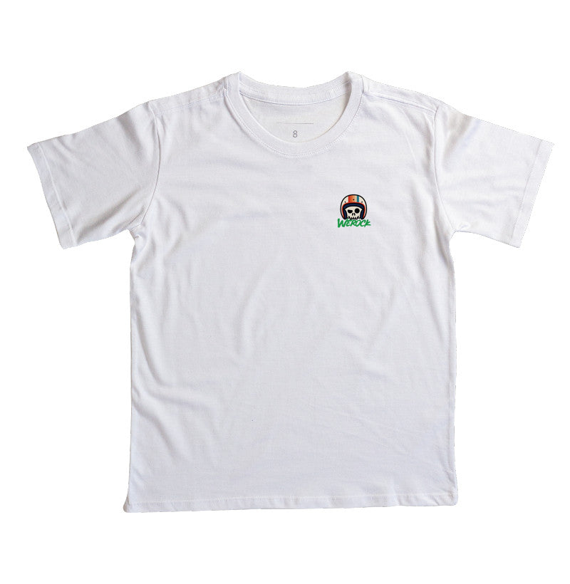 camiseta infantil werock motorcycle classic
