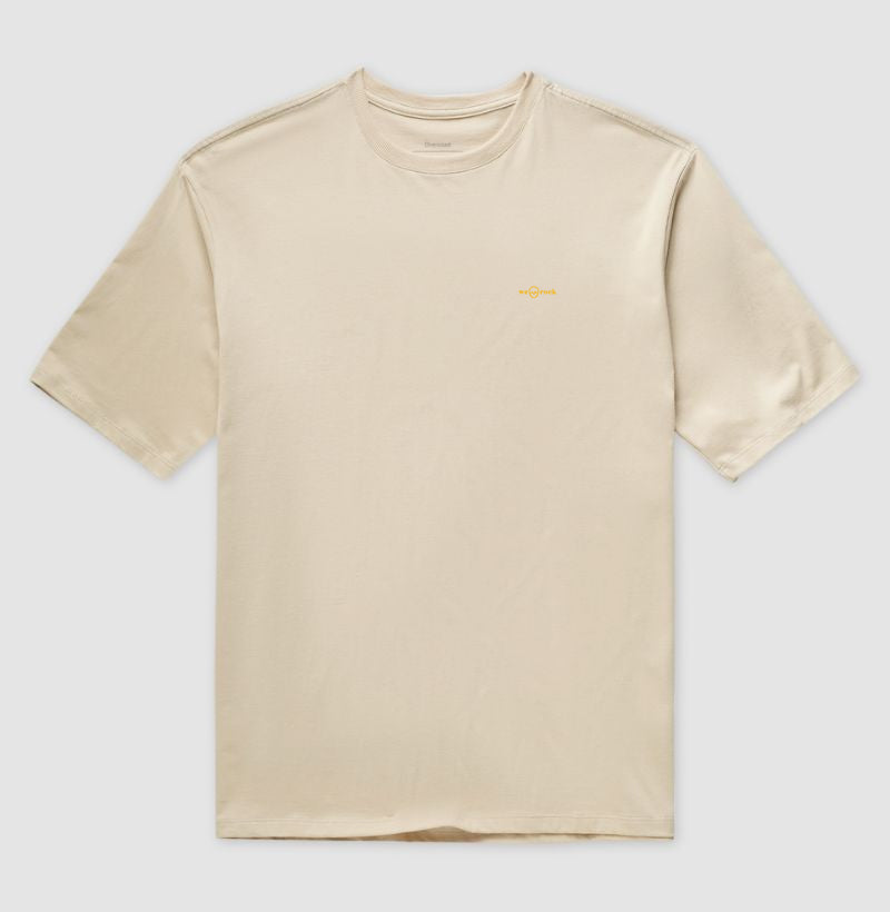 oversized basic werock logo gold