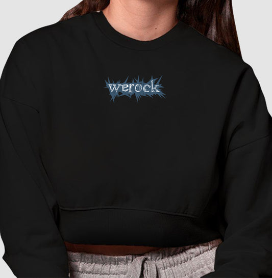 cropped moletom werock thorn