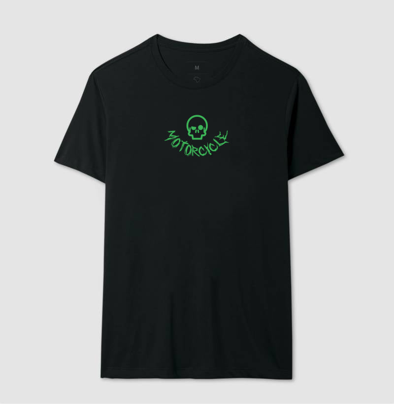 camiseta werock motorcycle logo masculina