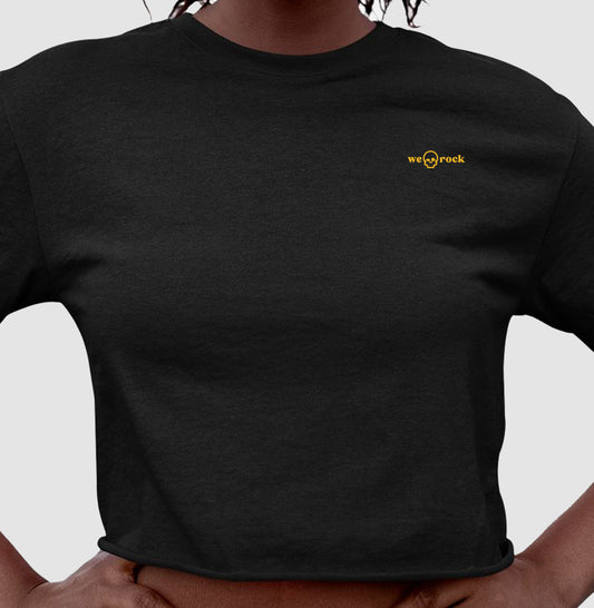 cropped basic werock logo gold