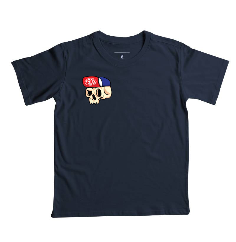 camiseta infantil werock cap