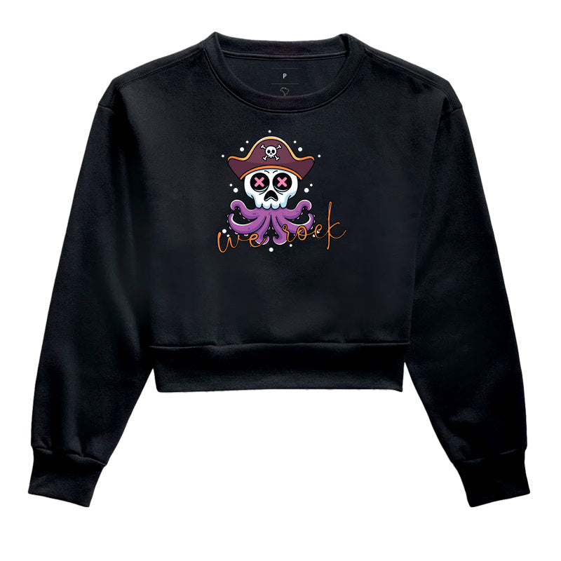 cropped moletom werock squid