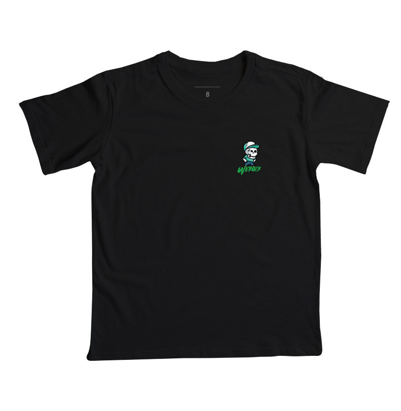 camiseta infantil werock angry