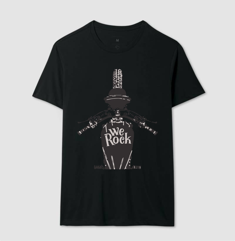 camiseta werock motorcycle driving feminina