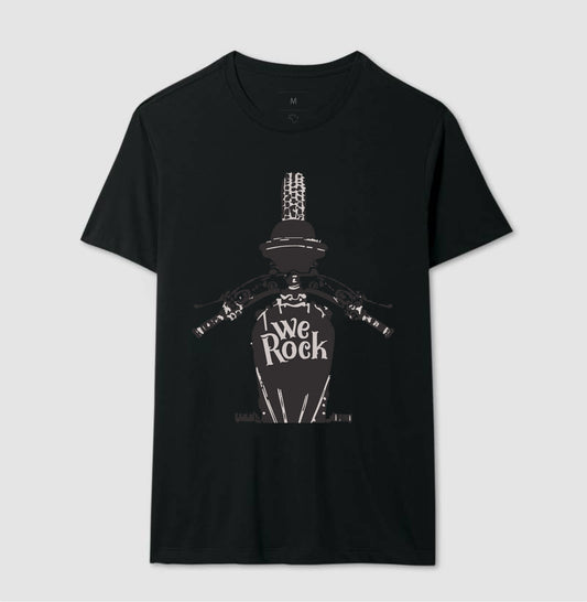 camiseta werock motorcycle driving feminina