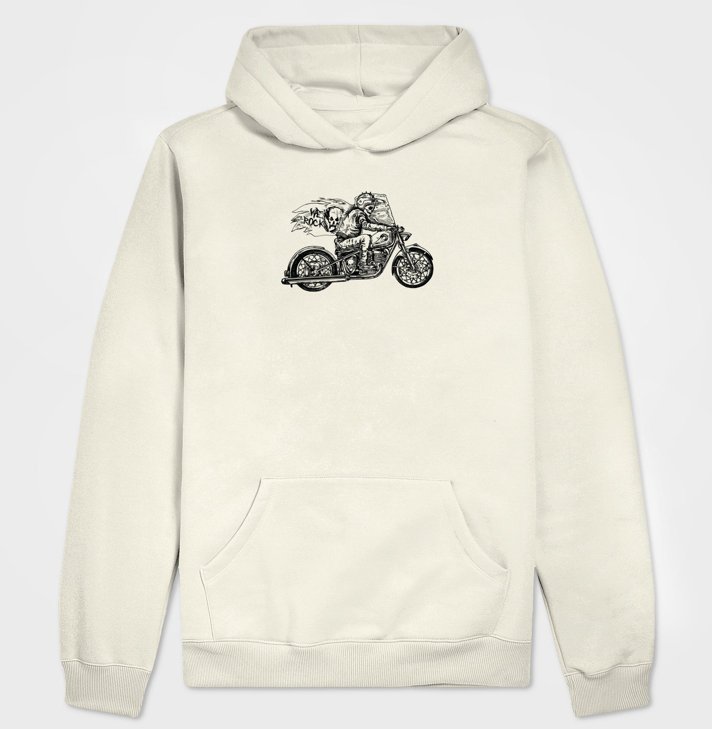 moletom werock motorcycle ghost