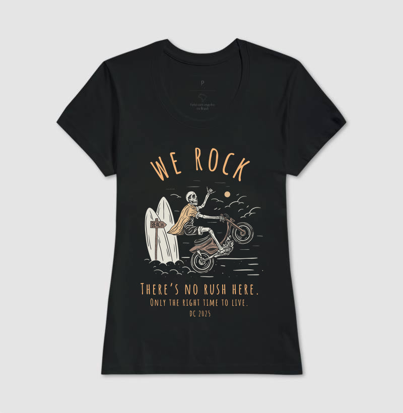 camiseta werock rush feminina