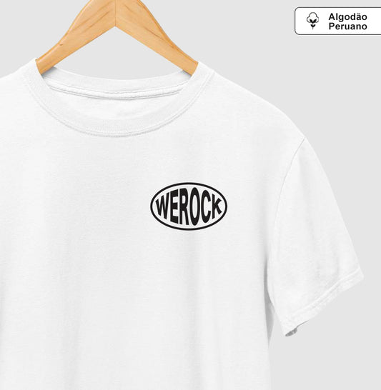 camiseta algodão peruano werock oval masculina