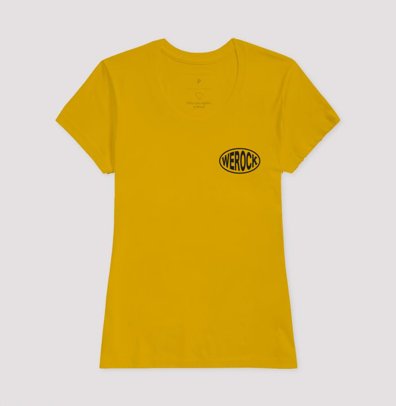 camiseta werock oval feminina