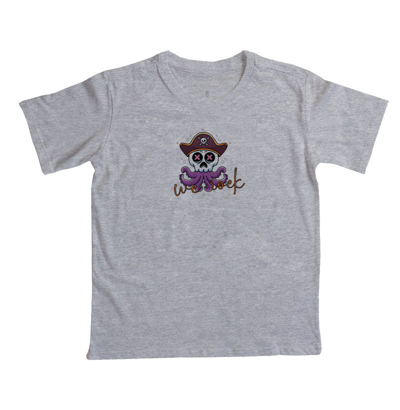 camiseta infantil werock squid