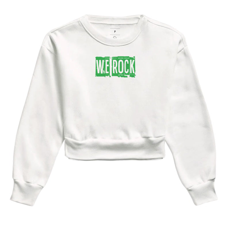 cropped moletom werock logo journal