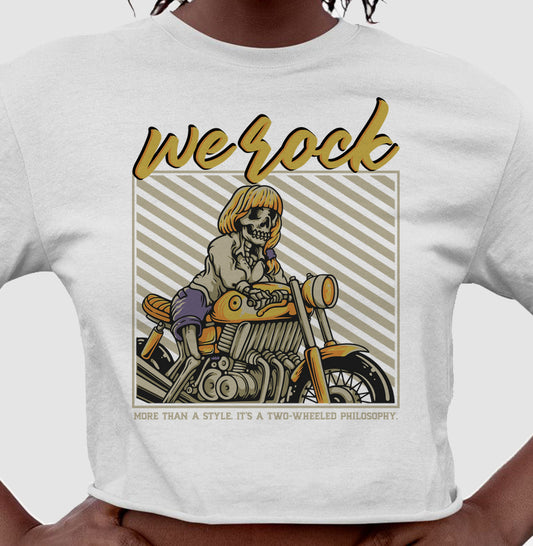 cropped werock girl motorcycle