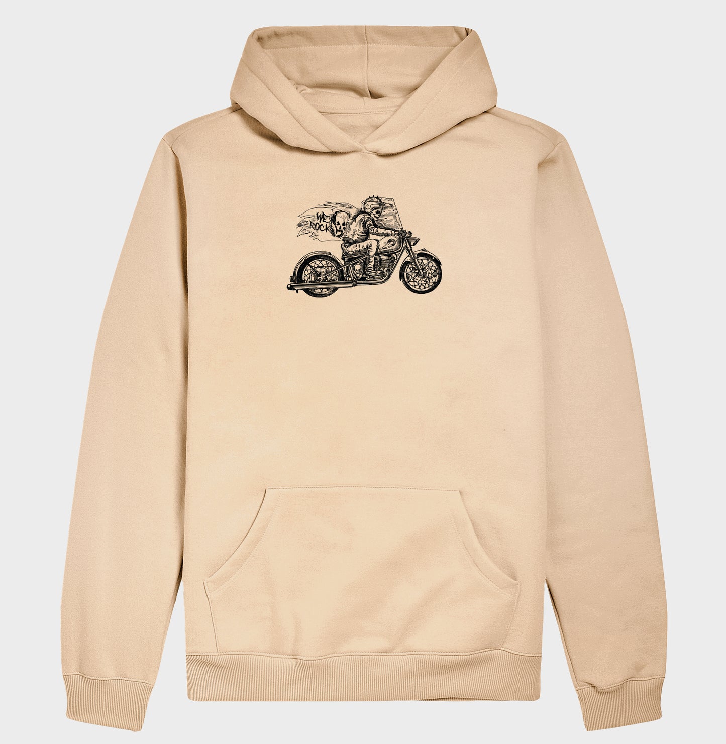 moletom werock motorcycle ghost