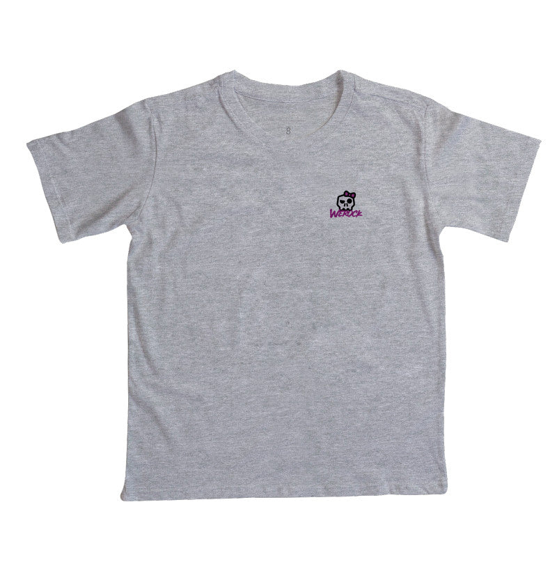camiseta infantil werock girl