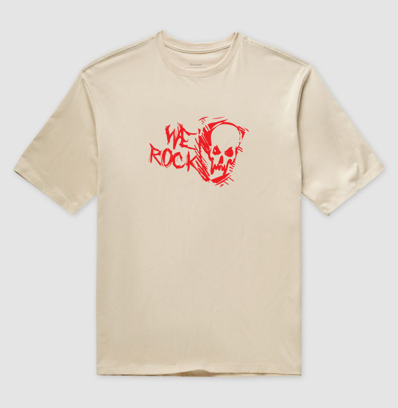 oversized werock ghost red