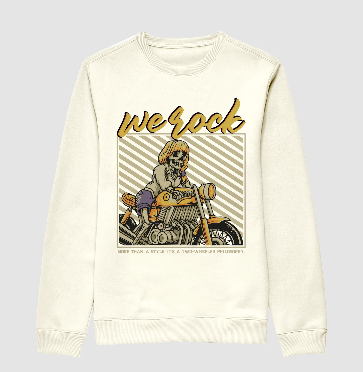 suéter werock girl motorcycle
