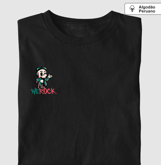 camiseta algodão peruano werock patrickdays masculina