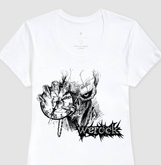 camiseta werock time feminina