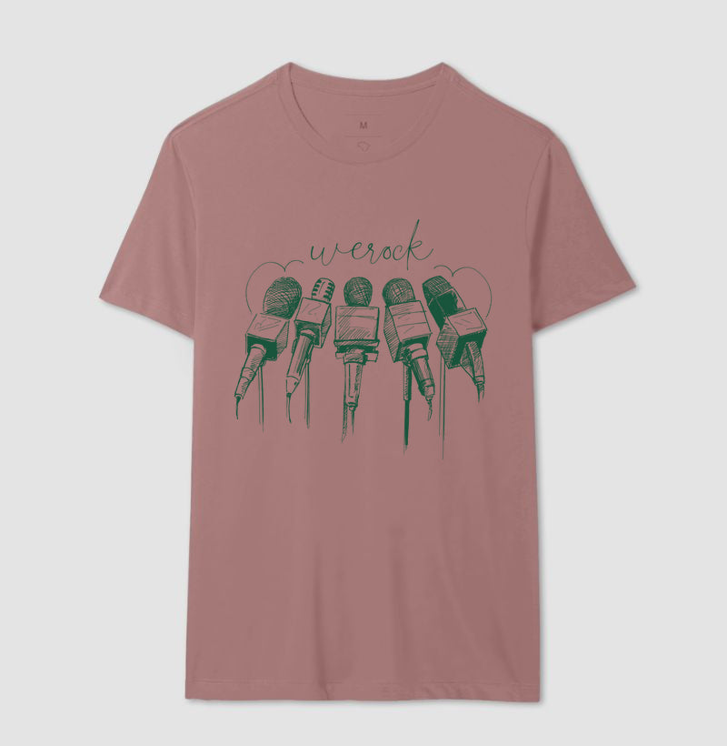 camiseta werock mics masculina