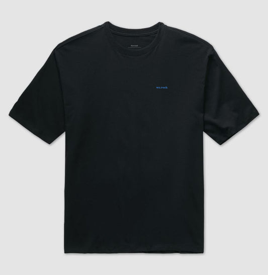 oversized werock logo simple blue