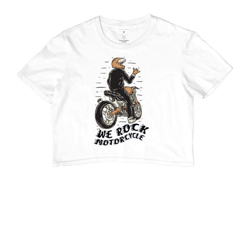 cropped werock motorcycle hang loose