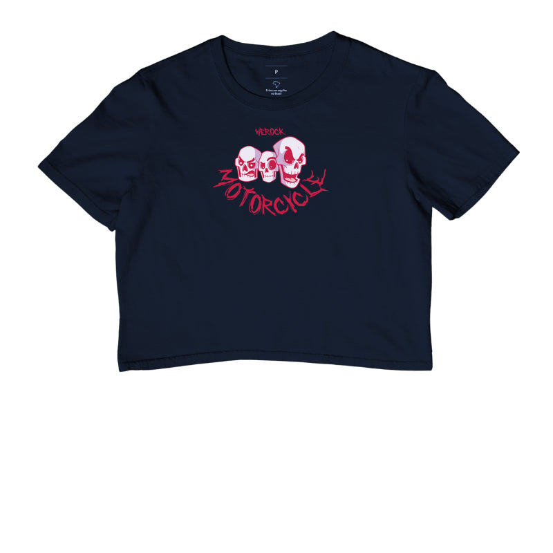 cropped werock motorcycle skulls
