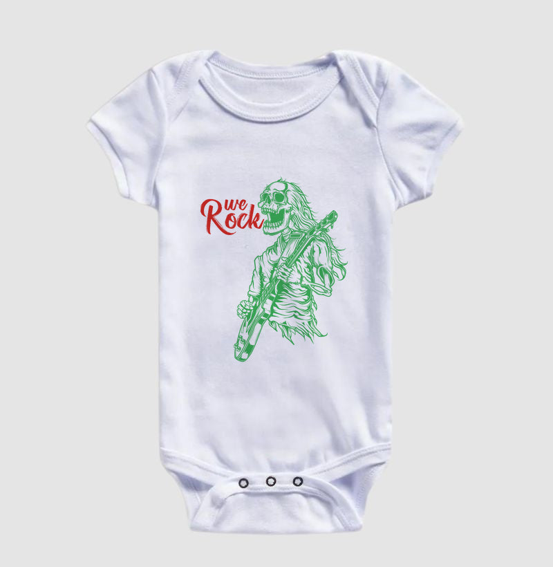 body infantil werock rock skull