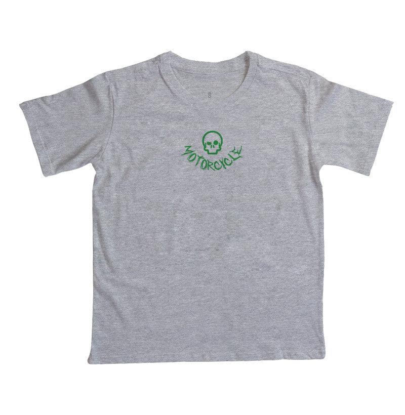 camiseta infantil werock motorcycle logo