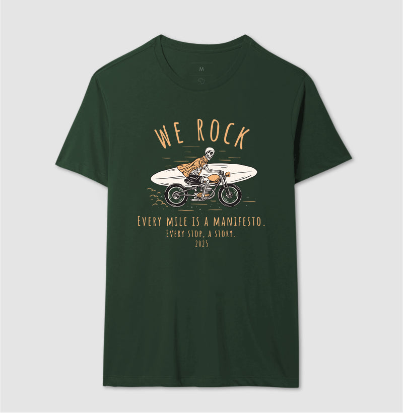 camiseta werock manifesto masculina