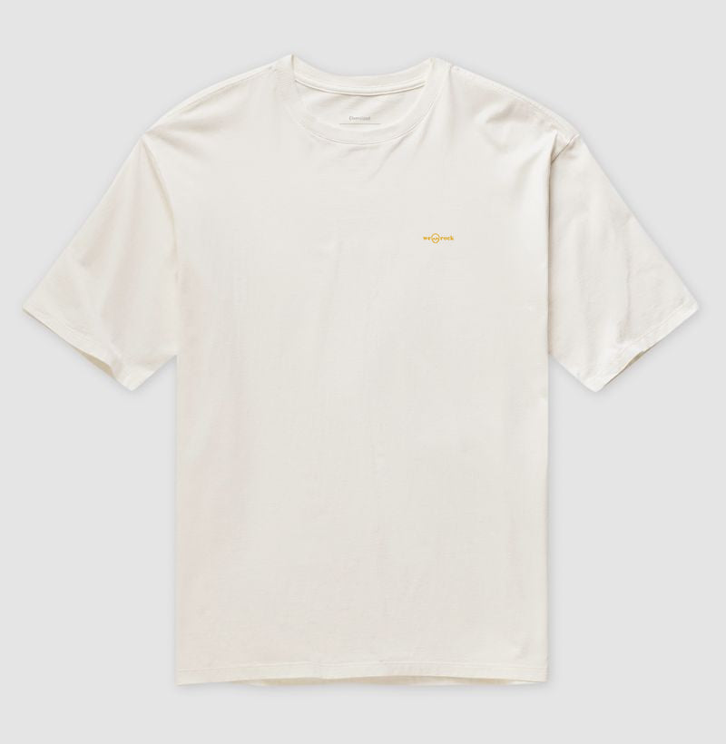 oversized basic werock logo gold