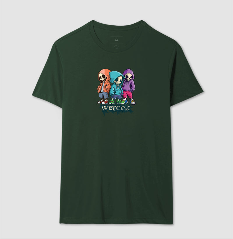 camiseta werock brothers masculina