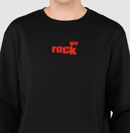 suéter werock logo rock